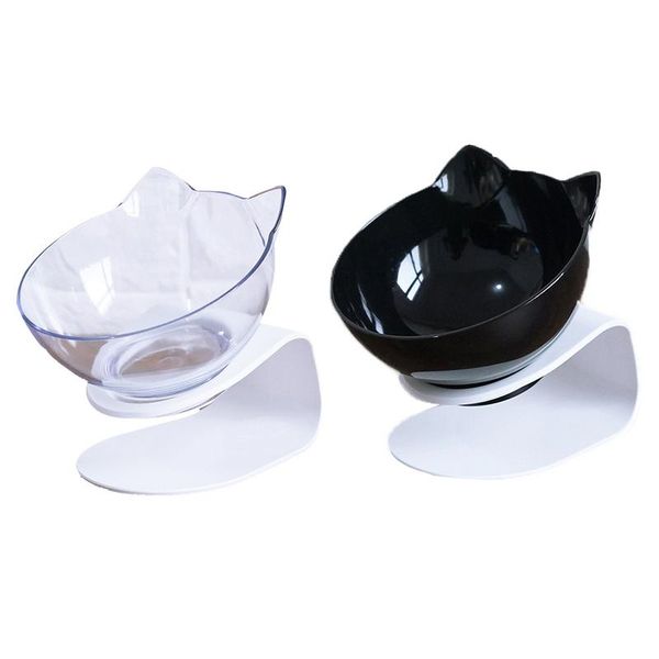 new non-slip pet bowl for dog cat protection cervical transparent cats ears dish rack a rack and a bowl white black color
new non-slip pet bowl for dog cat protection cervical transparent cats ears dish rack a rack and a bowl white black color