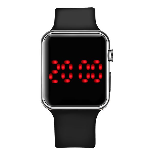 fashion men led digital watch casual electronic watch women casual yoga silicone sports square watches erkek kol saati relogio, Slivery;brown
fashion men led digital watch casual electronic watch women casual yoga silicone sports square watches erkek kol saati relogio, Slivery;brown