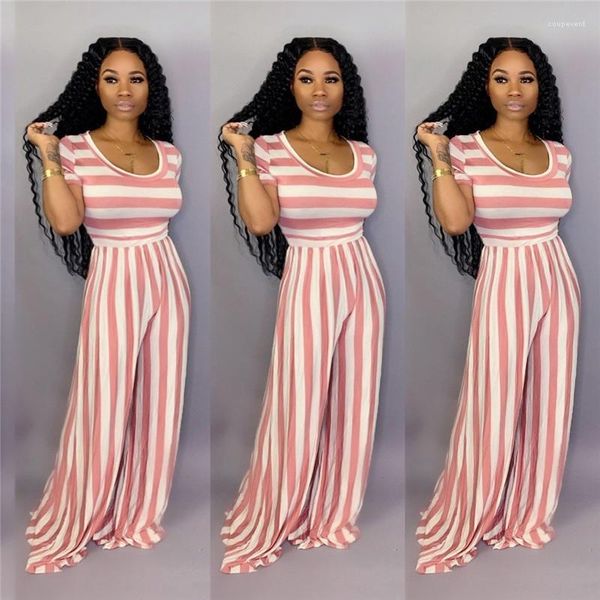 casual holidays short sleeves 2pcs pants summer women striped jumpsuits fashion designer ladies rompers, Black;white
casual holidays short sleeves 2pcs pants summer women striped jumpsuits fashion designer ladies rompers, Black;white
