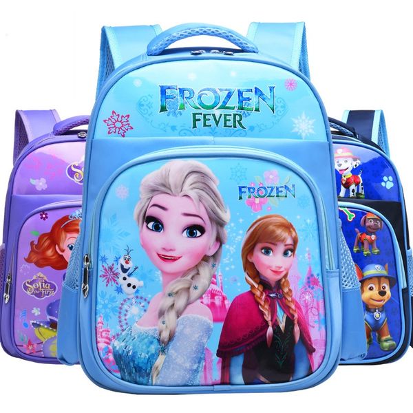 school bag children's new wear-resistant waterproof boys girls cartoon cute burden primary school backpack frozen
school bag children's new wear-resistant waterproof boys girls cartoon cute burden primary school backpack frozen