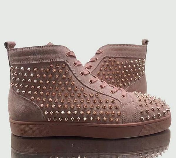 шампанское новые горячие прибытие высокий / низкий rantus made мода red bottom кроссовки мужские полное шипы кроссовки замша высокого верха, Black
шампанское новые горячие прибытие высокий / низкий rantus made мода red bottom кроссовки мужские полное шипы кроссовки замша высокого верха, Black