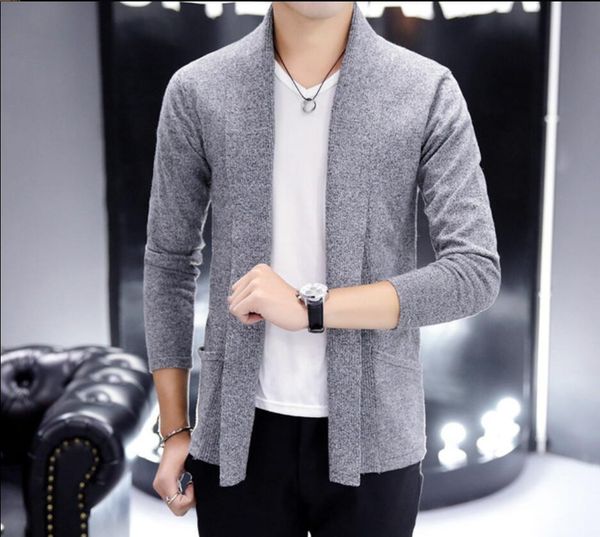 lj452 2019 new spring men's casual cotton sweater autumn long-sleeved v-neck slim single-breasted fashion men sweater, White;black
lj452 2019 new spring men's casual cotton sweater autumn long-sleeved v-neck slim single-breasted fashion men sweater, White;black