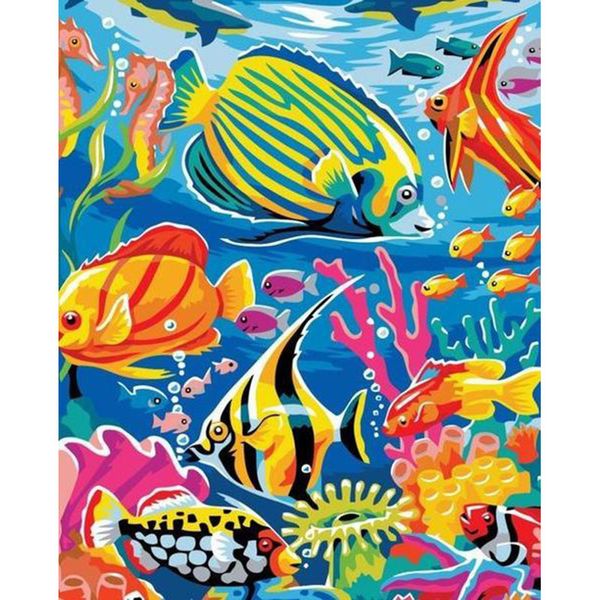 painting by numbers diy dropshipping 40x50 60x75cm colorful underwater world scenery canvas wedding decoration art picture gift
painting by numbers diy dropshipping 40x50 60x75cm colorful underwater world scenery canvas wedding decoration art picture gift