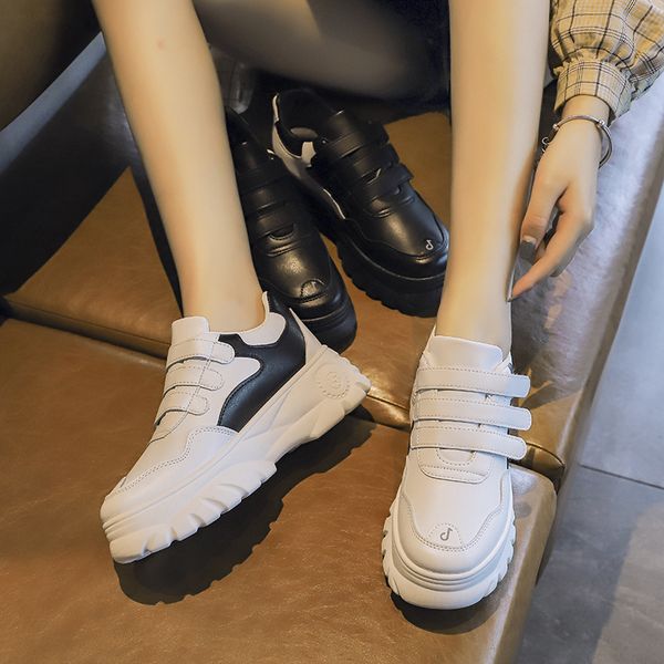 2020 women chunky sneakers woman shoes korean fashion new female black white platform thick sole running shoe woman e16-22
2020 women chunky sneakers woman shoes korean fashion new female black white platform thick sole running shoe woman e16-22