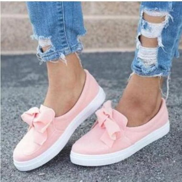 blwbyl casual flat plus size women sneakers ladies flock bow tie slip on shallow vulcanized shoes female flats footwear, Black
blwbyl casual flat plus size women sneakers ladies flock bow tie slip on shallow vulcanized shoes female flats footwear, Black