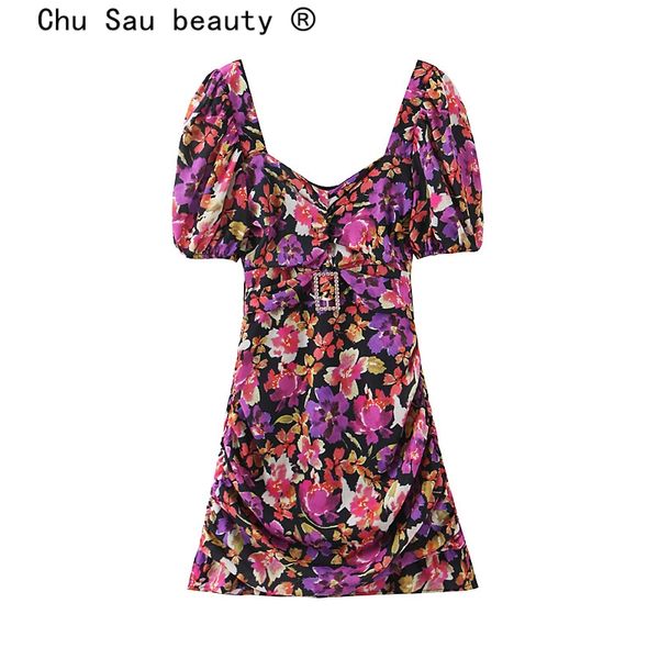 chu sau beauty new fashion ins blogger chic big floral print mini dress women holiday style diamond buckle slim ruffles dresses, Black;gray
chu sau beauty new fashion ins blogger chic big floral print mini dress women holiday style diamond buckle slim ruffles dresses, Black;gray
