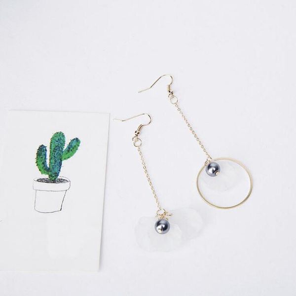 dangle & chandelier cute/romantic women's fashion long petals irregular beads asymmetric drop earrings jewelry aretes de mujer modernos, Silver
dangle & chandelier cute/romantic women's fashion long petals irregular beads asymmetric drop earrings jewelry aretes de mujer modernos, Silver