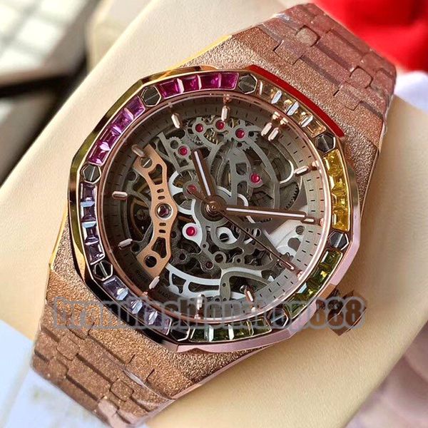 37мм женских часов леди montre люксусный красочный бриллиант сапфир часы моды автоматические движения наручные часы из нержавеющей стали пол, Slivery;brown
37мм женских часов леди montre люксусный красочный бриллиант сапфир часы моды автоматические движения наручные часы из нержавеющей стали пол, Slivery;brown