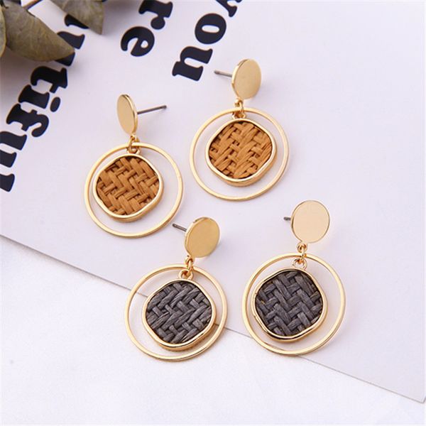 round metal earrings female metal back clown long knitted fabric classic earrings geometric earrings female, Silver
round metal earrings female metal back clown long knitted fabric classic earrings geometric earrings female, Silver
