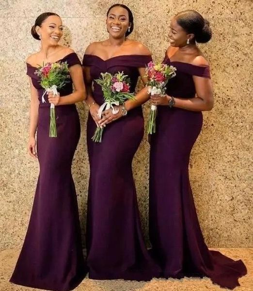 2019 new grape mermaid bridesmaid dresses off the shoulder saudi african maid of honer gowns wedding guest party dress bc1288, White;pink
2019 new grape mermaid bridesmaid dresses off the shoulder saudi african maid of honer gowns wedding guest party dress bc1288, White;pink