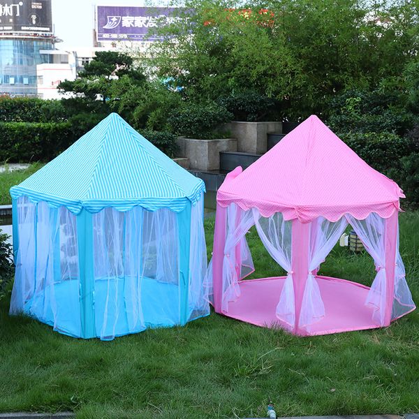 princess tent a toy house hexagonal castle chiffon children tent game room playhouses for kids play tent