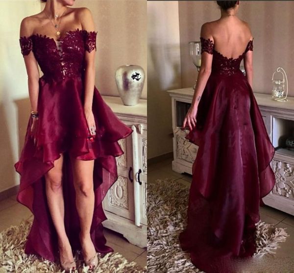 burgundy organza off shoulder short prom dresses 2020 new formal evening long gown robes de soirée special occasion dresses, Black
burgundy organza off shoulder short prom dresses 2020 new formal evening long gown robes de soirée special occasion dresses, Black