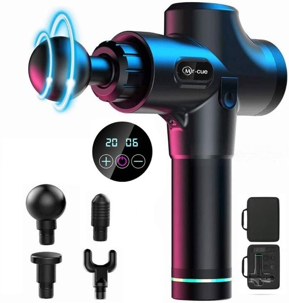 massage gun upgraded version touch screen 8 hours 4 massage heads 20 adjuestable speed deep tissue pain relief body muscle relax
massage gun upgraded version touch screen 8 hours 4 massage heads 20 adjuestable speed deep tissue pain relief body muscle relax