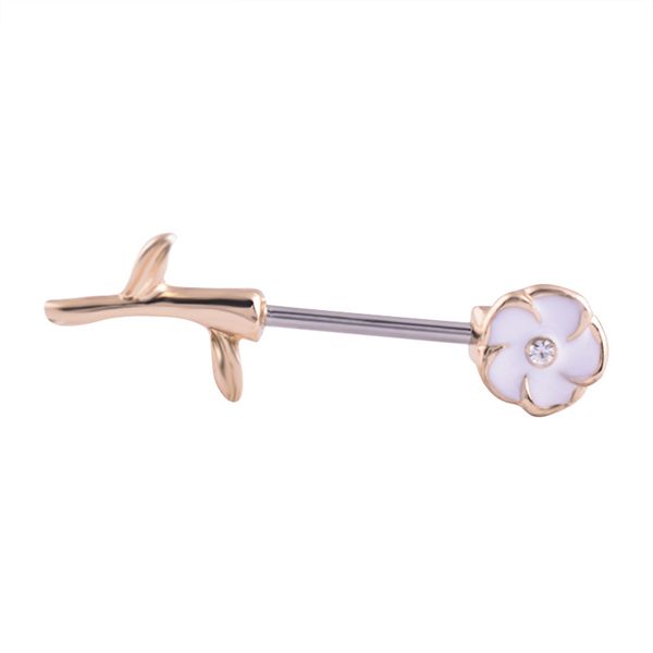 2018 fashion 1pc punk nipple barbell piercing flower bar rings jewelry creative body women summer party gift beauty decor, Slivery;golden
2018 fashion 1pc punk nipple barbell piercing flower bar rings jewelry creative body women summer party gift beauty decor, Slivery;golden