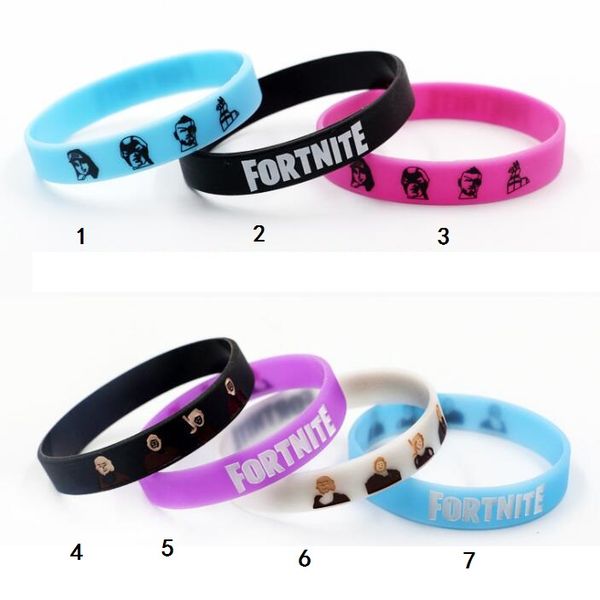 New cartoon game fortnite bracelet kid birthday party favor wri tband toy party decoration upplie favor kid gift
New cartoon game fortnite bracelet kid birthday party favor wri tband toy party decoration upplie favor kid gift