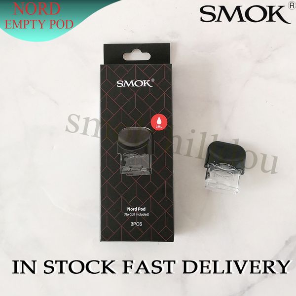 100% оригинал SMOK Nord Pod Замена картриджа Пустой контейнер (катушка не входит в комплект) для SMOK Nord Kit 3шт.
100% оригинал SMOK Nord Pod Замена картриджа Пустой контейнер (катушка не входит в комплект) для SMOK Nord Kit 3шт.