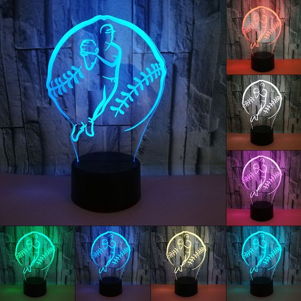 3d led baseball modelling nightlight 7 color change gradient desk lamp home atmosphere decor bedside sleep lighting 1pc
3d led baseball modelling nightlight 7 color change gradient desk lamp home atmosphere decor bedside sleep lighting 1pc