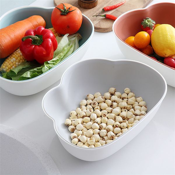 creative bowl plastic kitchen bowl food grade plastic vegetable fruit bowl with two layers cloud design
creative bowl plastic kitchen bowl food grade plastic vegetable fruit bowl with two layers cloud design