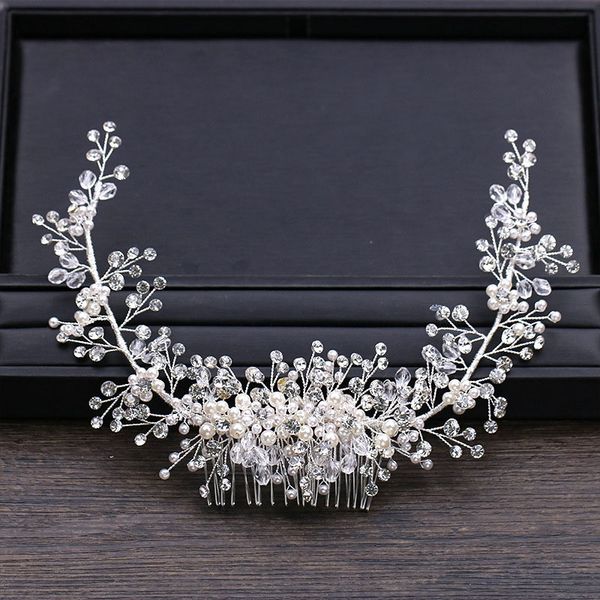 shiny crystal bride combs for hair headband pearl beads hair comb tiara crown head piece bridal wedding hair accessories jl, Golden;white
shiny crystal bride combs for hair headband pearl beads hair comb tiara crown head piece bridal wedding hair accessories jl, Golden;white