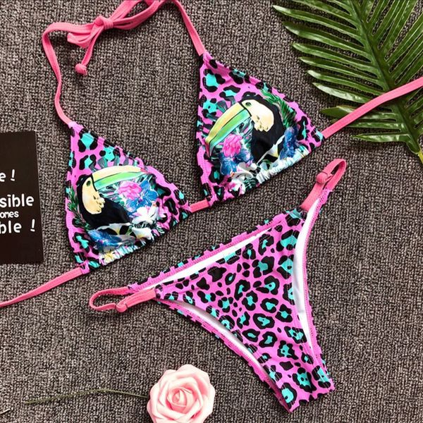nodelay 2019 animal bikinis women swimsuit leopard printed brazilian bikini set halter triangle swimwear female beach wear
nodelay 2019 animal bikinis women swimsuit leopard printed brazilian bikini set halter triangle swimwear female beach wear