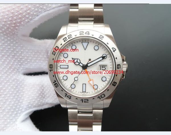 mechanical full steel auto date watch men 42mm white dial ii lock great watches men's gmt sport 216570 business wristwatches, Slivery;brown
mechanical full steel auto date watch men 42mm white dial ii lock great watches men's gmt sport 216570 business wristwatches, Slivery;brown