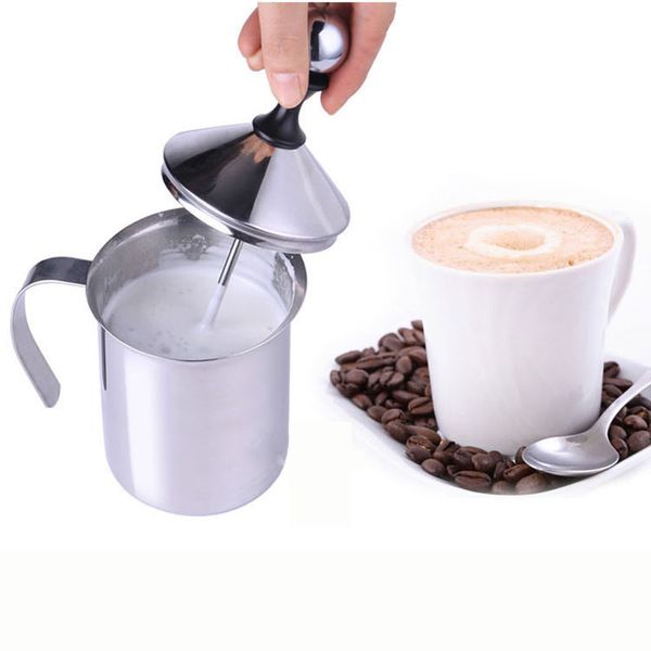 new 800ml double mesh milk creamer stainless steel milk frother for cappuccino milk jugs egg beater kitchen tool gadgets
new 800ml double mesh milk creamer stainless steel milk frother for cappuccino milk jugs egg beater kitchen tool gadgets