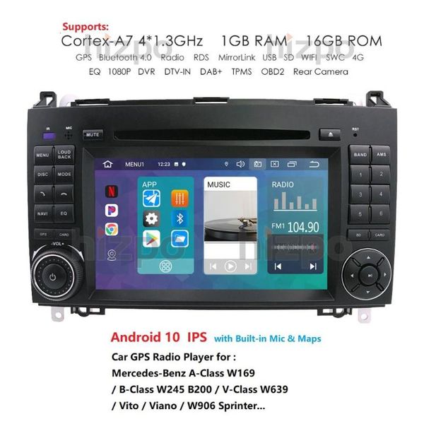 4g car multimedia player android 10 2din gps autoradio for //a-class w169/b-class w245/v-class w639 1g car dvd
4g car multimedia player android 10 2din gps autoradio for //a-class w169/b-class w245/v-class w639 1g car dvd