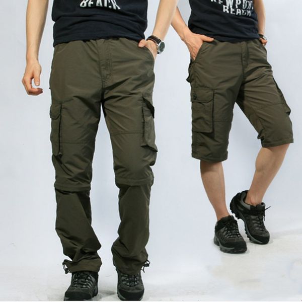 summer quick dry thin detachable multi-pocket pants outdoor climbing sports training loose breathable fast dry straight trousers, Black;green
summer quick dry thin detachable multi-pocket pants outdoor climbing sports training loose breathable fast dry straight trousers, Black;green