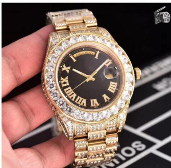 алмаз качества автоматический роскошные часы Oyster Perpetual Self-ветра 45мм Мужские часы
алмаз качества автоматический роскошные часы Oyster Perpetual Self-ветра 45мм Мужские часы