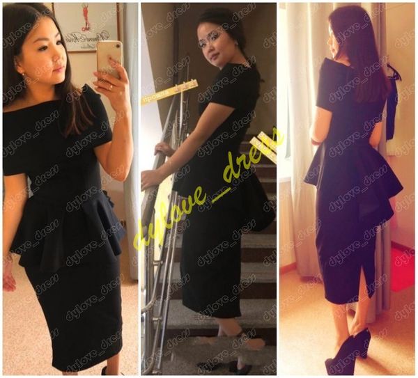 2019 short plus size arabic mermaid evening gowns black formal dress black girl african prom dresses
2019 short plus size arabic mermaid evening gowns black formal dress black girl african prom dresses
