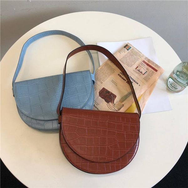 vintage crocodile womens bag 2020 new summer alligator shoulder bags luxury handbags leather hasp semicircle underarm saddle bag
vintage crocodile womens bag 2020 new summer alligator shoulder bags luxury handbags leather hasp semicircle underarm saddle bag