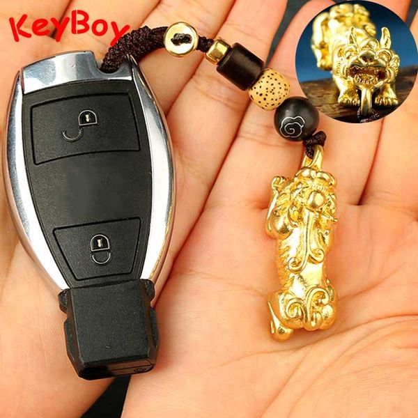 golden beast pi xiu car key ring hanging jewelry handmade pure brass animal pendant for keychain lucky women men keyring trinket, Silver
golden beast pi xiu car key ring hanging jewelry handmade pure brass animal pendant for keychain lucky women men keyring trinket, Silver