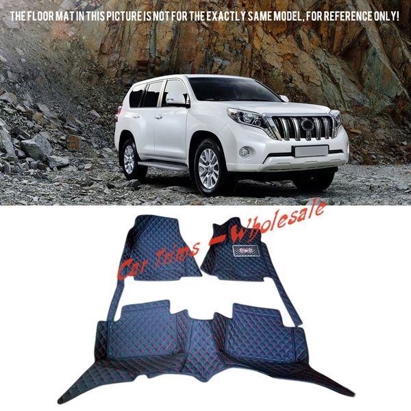 car styling leather interior floor mats&carpets foot pad for toyota prado fj150 2014 2015 2016 2017 2018 (only fit for 5 seats
car styling leather interior floor mats&carpets foot pad for toyota prado fj150 2014 2015 2016 2017 2018 (only fit for 5 seats