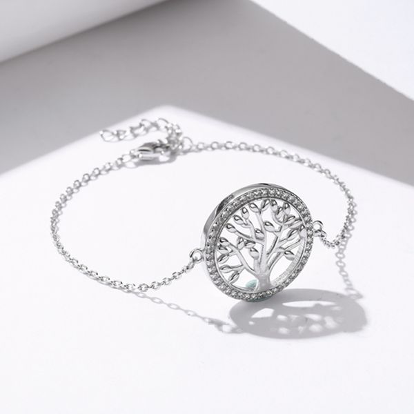 sodrov 2019 couples round fortune tree sterling silver bracelet diy life tree 925 sterling silver women's bracelet, Black
sodrov 2019 couples round fortune tree sterling silver bracelet diy life tree 925 sterling silver women's bracelet, Black