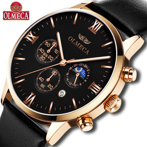men's watches olmeca fashion quartz watch chronograph wrist watch for men waterproof watches relogio masculino 0833, Slivery;brown
men's watches olmeca fashion quartz watch chronograph wrist watch for men waterproof watches relogio masculino 0833, Slivery;brown