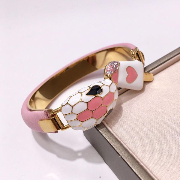 titanium steel jewelry wholesale fashion pink drop oil ice cream bangle snake head bracelet men and women couple bracelet, Black
titanium steel jewelry wholesale fashion pink drop oil ice cream bangle snake head bracelet men and women couple bracelet, Black