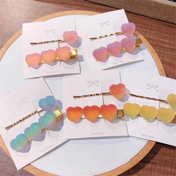 2pcs girls soft candy pure color hair clip peach heart hair clip duckbill set small fresh accessories for women, Slivery;white
2pcs girls soft candy pure color hair clip peach heart hair clip duckbill set small fresh accessories for women, Slivery;white