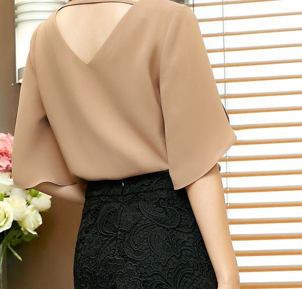 black blouse ladies blouses summer casual solid chiffon blusa feminina butterfly sleeve korean loose women blouse black blusas, White
black blouse ladies blouses summer casual solid chiffon blusa feminina butterfly sleeve korean loose women blouse black blusas, White