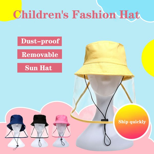 fashion kids bucket hat children protection cap anti-droplet dustproof sun prevent hats convenient cotton cap boy girl, Blue;gray
fashion kids bucket hat children protection cap anti-droplet dustproof sun prevent hats convenient cotton cap boy girl, Blue;gray