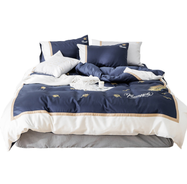 bedding sets nordic style modern minimalist 60 egyptian long-staple cotton four-piece quilt coverlet
bedding sets nordic style modern minimalist 60 egyptian long-staple cotton four-piece quilt coverlet