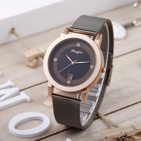 high-end leisure business wire mesh with calendar watches men's fine steel shi ying men's watch, Silver
high-end leisure business wire mesh with calendar watches men's fine steel shi ying men's watch, Silver
