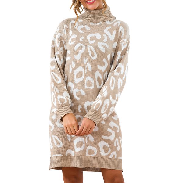 laamei 2019 autumn winter high collar long-sleeved knit pullover sweater women turtleneck fsahion print long sweater pullover, White;black
laamei 2019 autumn winter high collar long-sleeved knit pullover sweater women turtleneck fsahion print long sweater pullover, White;black