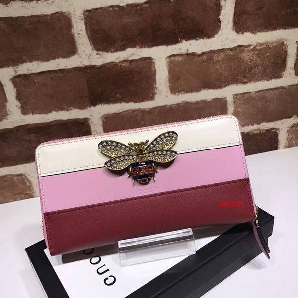 2020 celebrity design letter pearl diamond butterfly insect long purse zipper wallet cowhide leather 476069 clutch 
2020 celebrity design letter pearl diamond butterfly insect long purse zipper wallet cowhide leather 476069 clutch