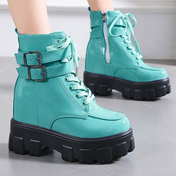 boots women patent leather winter plush platform boots ladies fashion shoes zipper waterproof thick bottom ankle girls, Black
boots women patent leather winter plush platform boots ladies fashion shoes zipper waterproof thick bottom ankle girls, Black