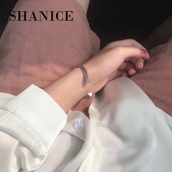 shanice s925 sterling silver jewelry ins simple twist tri prism frosting open bracelet women bangle jewellry female open bangle, Black
shanice s925 sterling silver jewelry ins simple twist tri prism frosting open bracelet women bangle jewellry female open bangle, Black