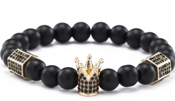 8mm gt424 gold silver micro pave cz zircon cubic zirconia bracelet adjusted nature stone bead frosted agate onyx bangles, Black
8mm gt424 gold silver micro pave cz zircon cubic zirconia bracelet adjusted nature stone bead frosted agate onyx bangles, Black