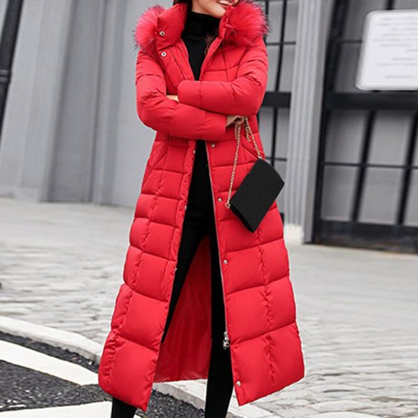 long winter coat women parkas slim casual hooded fur collar warm jacket outerwear coat streetwear chaqueta mujer vest femme, Black
long winter coat women parkas slim casual hooded fur collar warm jacket outerwear coat streetwear chaqueta mujer vest femme, Black