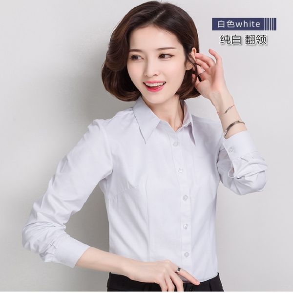 2020 summer fashion popular blouse long-sleeved professional women's scarf collar white shirt 874
2020 summer fashion popular blouse long-sleeved professional women's scarf collar white shirt 874
