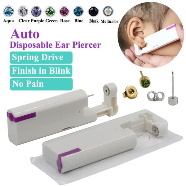 1pc third generation auto disposable ear piercing gun unit tool device safty no pain ear nose piercer buit-in studs, Golden;silver
1pc third generation auto disposable ear piercing gun unit tool device safty no pain ear nose piercer buit-in studs, Golden;silver