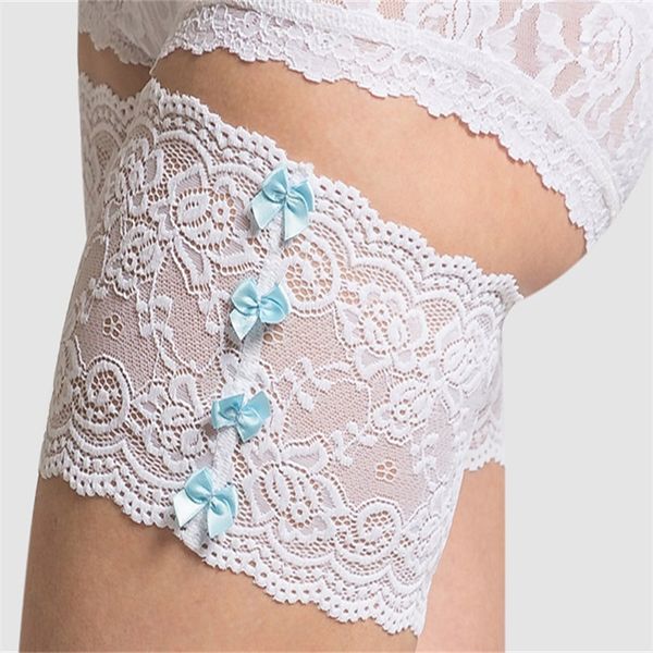 summer thigh bands 2020 lace women's thigh socks protect leg anti friction with two rows of slip silicone leg warmers, Black;white
summer thigh bands 2020 lace women's thigh socks protect leg anti friction with two rows of slip silicone leg warmers, Black;white
